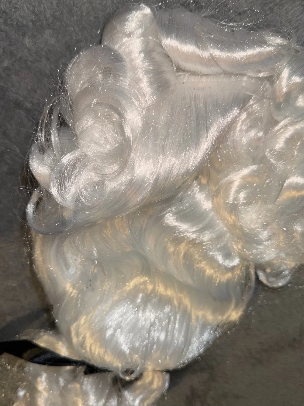 White Colonial Costume Wig
